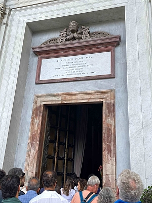 Heilige Pforte in der Basilika St. Paul vor den Mauern
