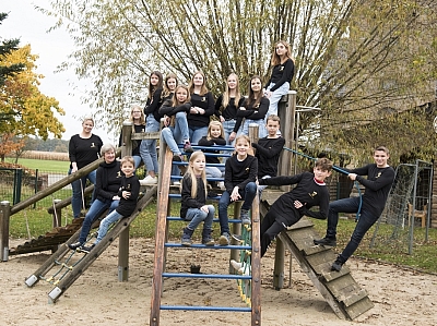 Gruppenbild der Kinder vom Chortotal