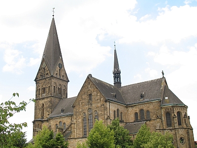 Außenansicht der St.-Agatha-Kirche