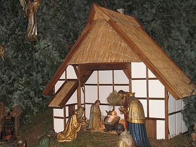 Der Stall in dem das Jesuskind geboren wurde