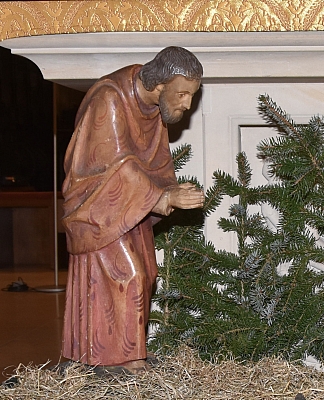 Krippenfigur Josef