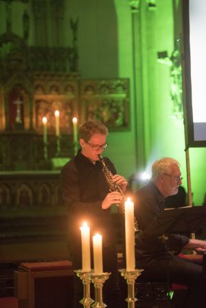 Johannes Mäurer spielt Klarinette
