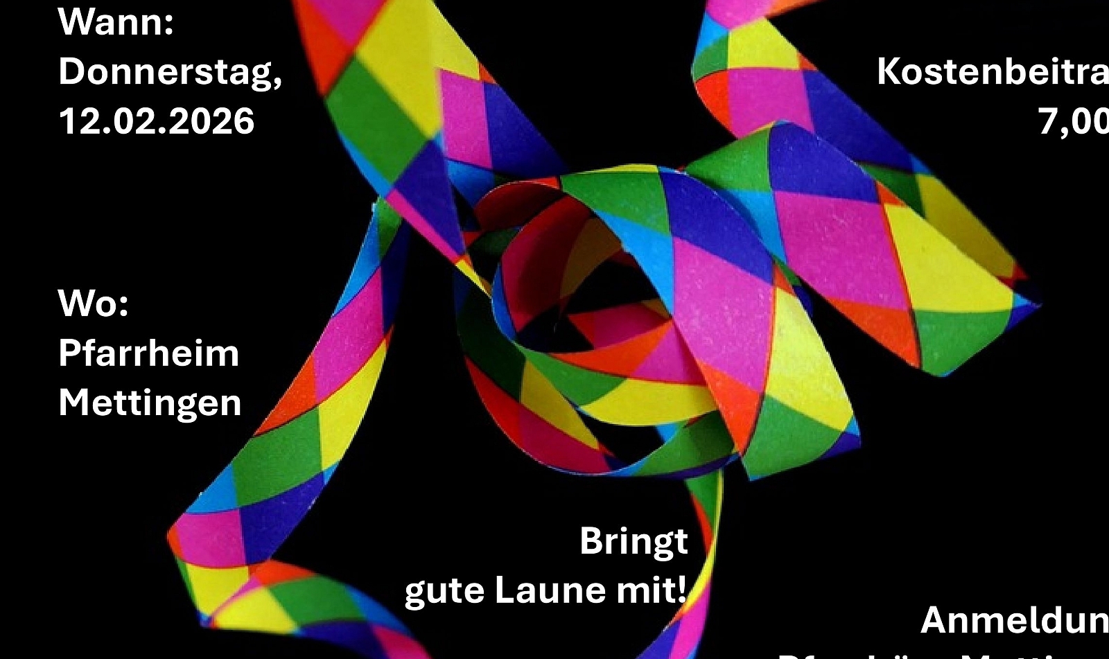 Bunter Nachmittag 2026