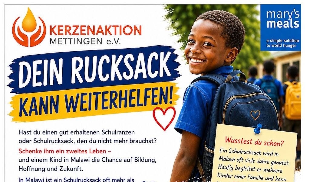 Rucksackprojekt 2026